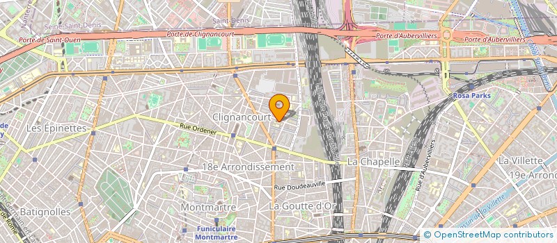 localisation de l'entreprise FRANCE STAR  PARIS