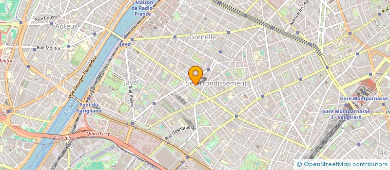 localisation de l'entreprise FRANCE STATIONS NAUTIQUES  PARIS