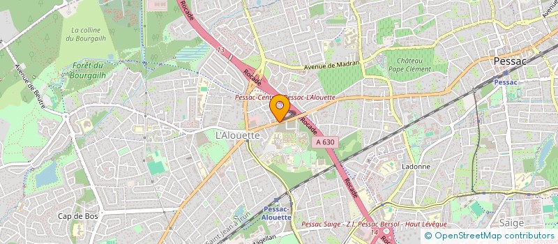 localisation de l'entreprise FRANCE STORE à PESSAC