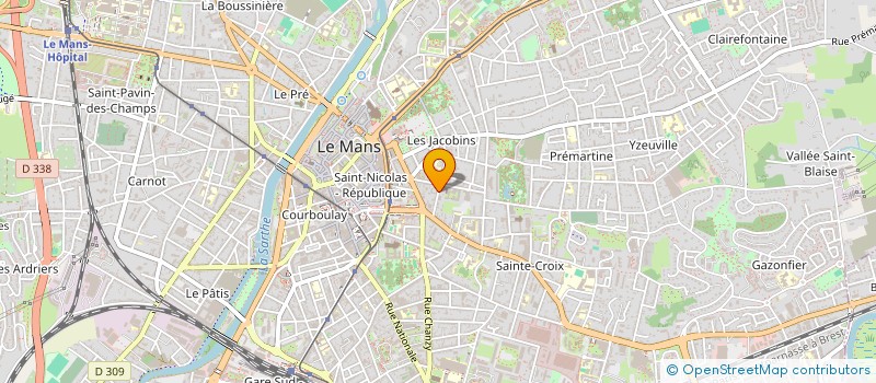 localisation de l'entreprise FRANCE SYSTEME PROTECTION à LE MANS
