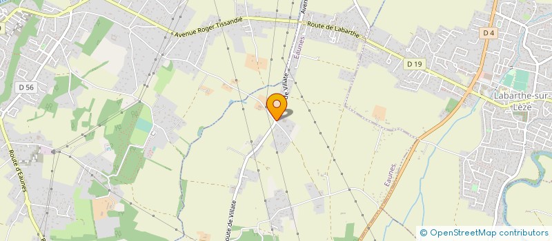 localisation de l'entreprise FRANCE T P  EAUNES