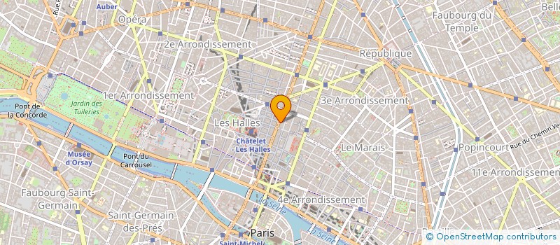 localisation de l'entreprise FRANCE TANNERIES à PARIS