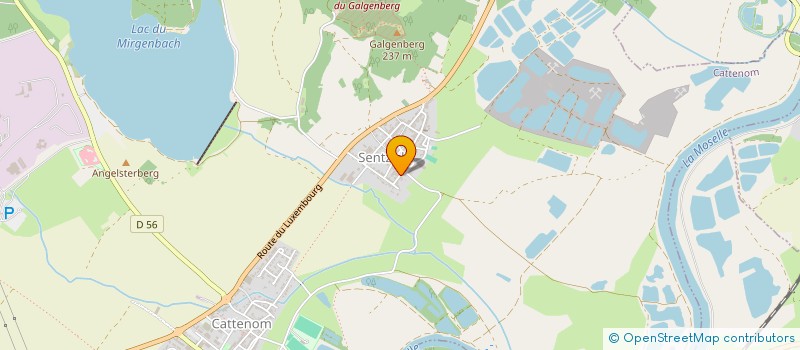 localisation de l'entreprise FRANCE TCE  CATTENOM