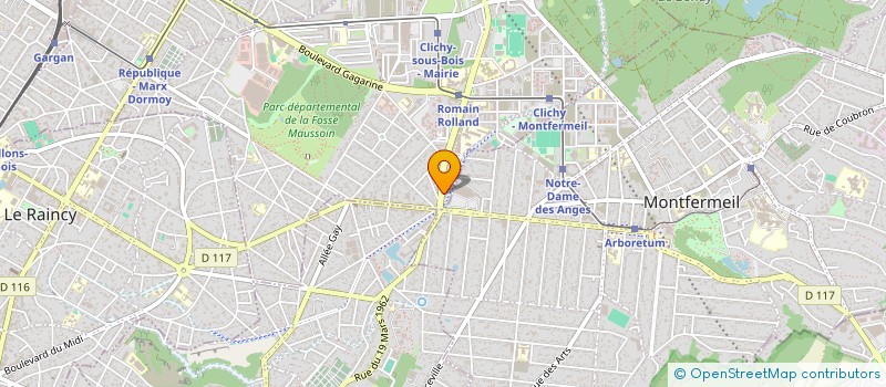 localisation de l'entreprise FRANCE TECH à CHAMPIGNY-SUR-MARNE