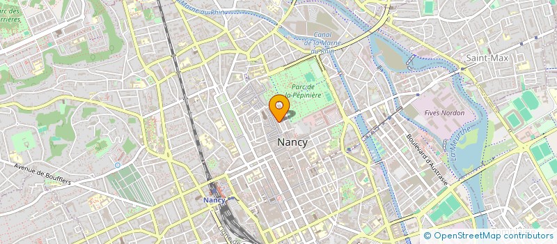 localisation de l'entreprise FRANCE TECHNIC RAYONNEMENT SA à NANCY