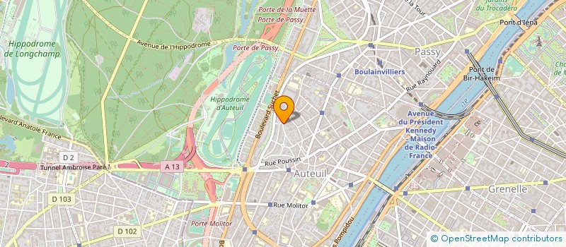 localisation de l'entreprise FRANCE TERME SAS à PARIS
