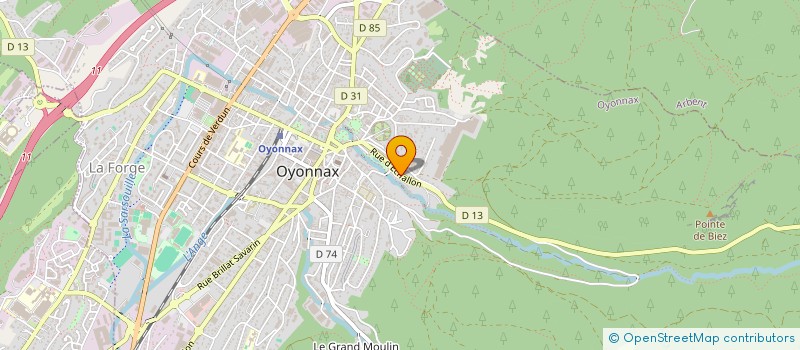 localisation de l'entreprise FRANCE TERROIR à OYONNAX
