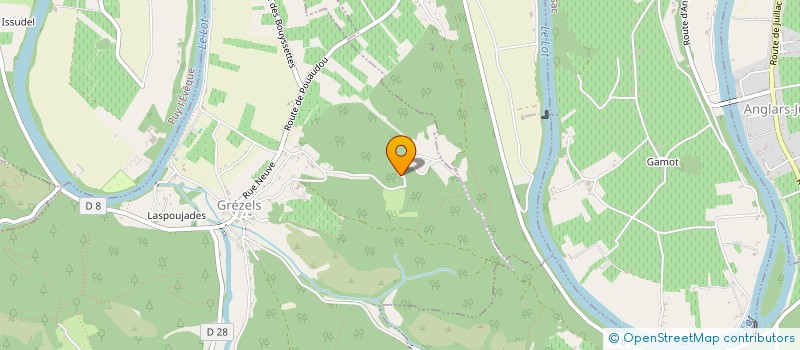 localisation de l'entreprise FRANCE TERROIRS PRESSE  GREZELS