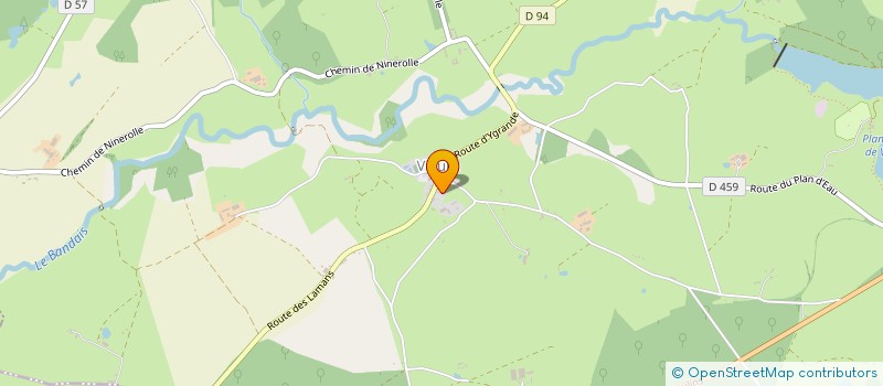 localisation de l'entreprise FRANCE TND  VIEURE