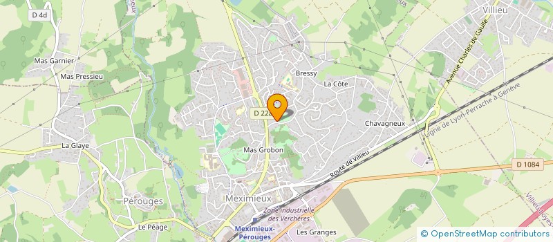 localisation de l'entreprise FRANCE TOURSINCOMING CONSULTING  MEXIMIEUX