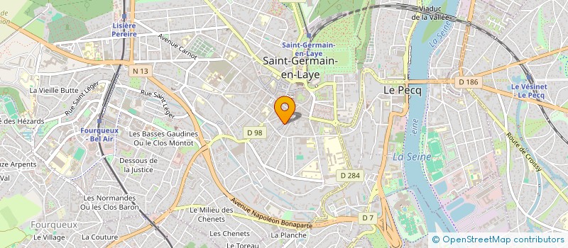 localisation de l'entreprise FRANCE TRADITION  SAINT-GERMAIN-EN-LAYE