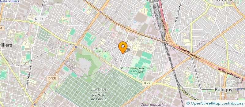 localisation de l'entreprise FRANCE TRANSPORT  BOBIGNY