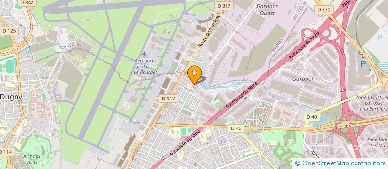 localisation de l'entreprise FRANCE TRANSPORTS à DUGNY