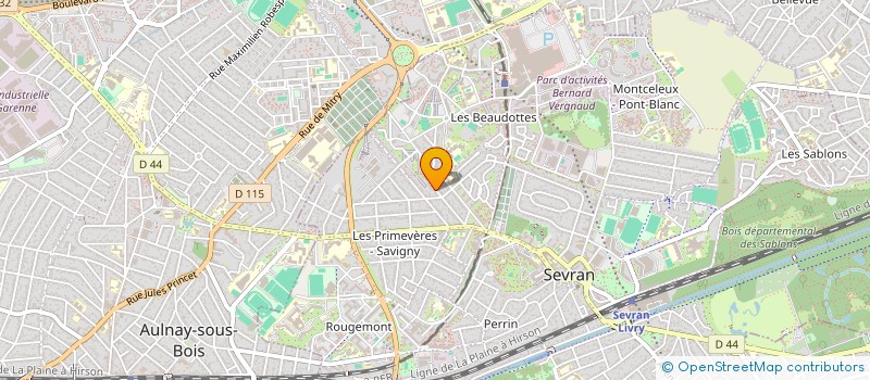 localisation de l'entreprise FRANCE TRANSPORTS DISTRIBUTION à SEVRAN