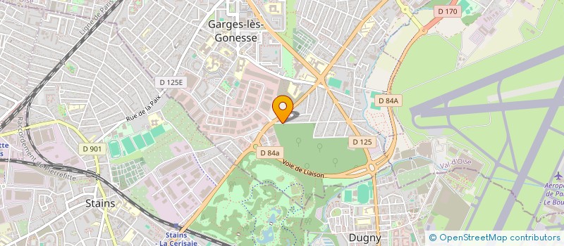 localisation de l'entreprise FRANCE TRAVAUX BATIMENT  GARGES-LES-GONESSE