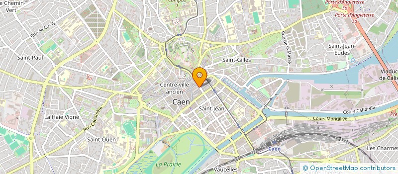 localisation de l'entreprise FRANCE TRAVAUX SERVICES à CAEN