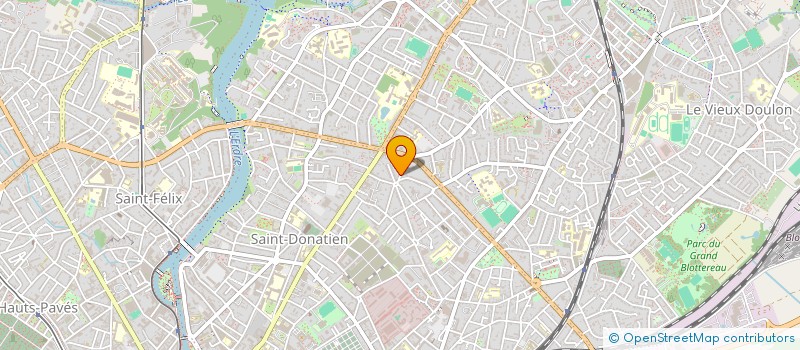 localisation de l'entreprise FRANCE TROCADERO  NANTES