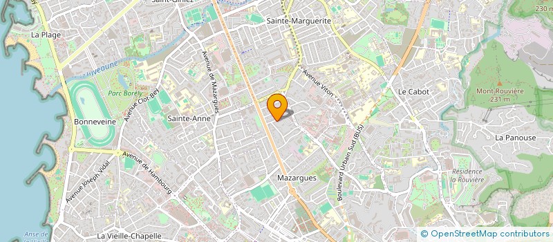 localisation de l'entreprise FRANCE TROPIQUES à MARSEILLE