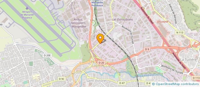 localisation de l'entreprise FRANCE TTH à VITROLLES