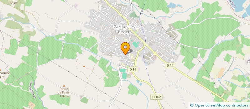 localisation de l'entreprise FRANCE TUNAGE  CAZOULS-LES-BEZIERS