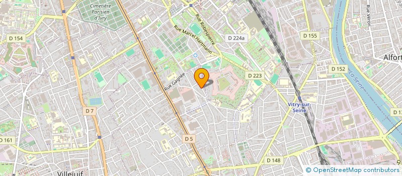 localisation de l'entreprise FRANCE UFOLOGIE à VITRY-SUR-SEINE