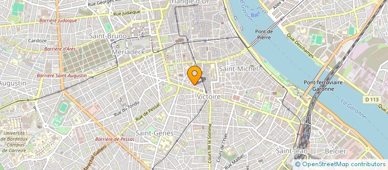 localisation de l'entreprise FRANCE UKRAINE à BORDEAUX