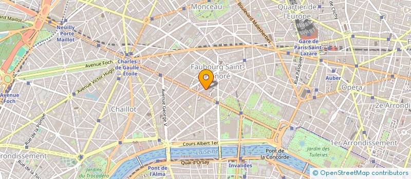 localisation de l'entreprise FRANCE UNIVERSEL COMMUNICATION  PARIS