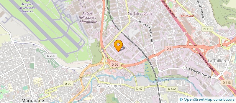 localisation de l'entreprise FRANCE VAPEUR à VITROLLES