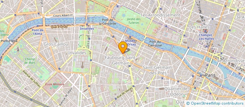 localisation de l'entreprise FRANCE VELO - FILIERE ECONOMIQUE  PARIS