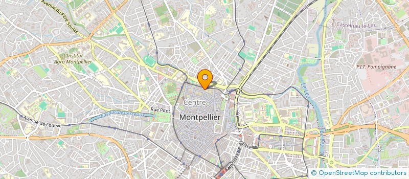 localisation de l'entreprise FRANCE VICTIMES 34  MONTPELLIER