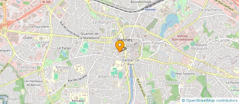 localisation de l'entreprise FRANCE VICTIMES 56 à VANNES