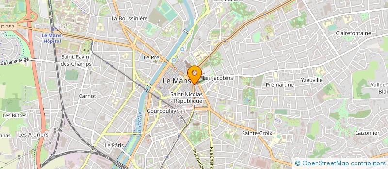 localisation de l'entreprise FRANCE VICTIMES 72 à LE MANS