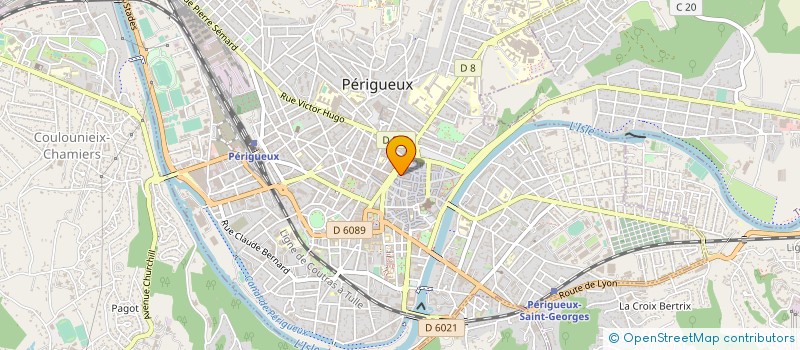 localisation de l'entreprise FRANCE VICTIMES DORDOGNE à PERIGUEUX