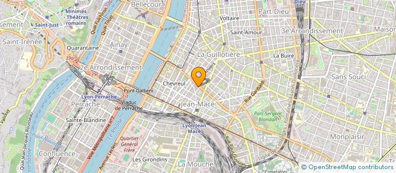 localisation de l'entreprise FRANCE VIN COMPAGNIE à LYON