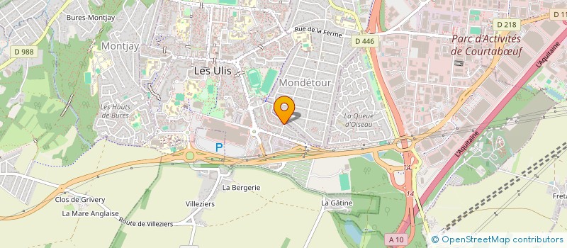 localisation de l'entreprise FRANCE VTC à LES ULIS