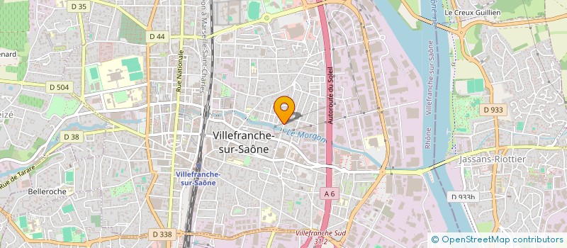 localisation de l'entreprise FRANCE VTC SERVICES à VILLEFRANCHE-SUR-SAONE