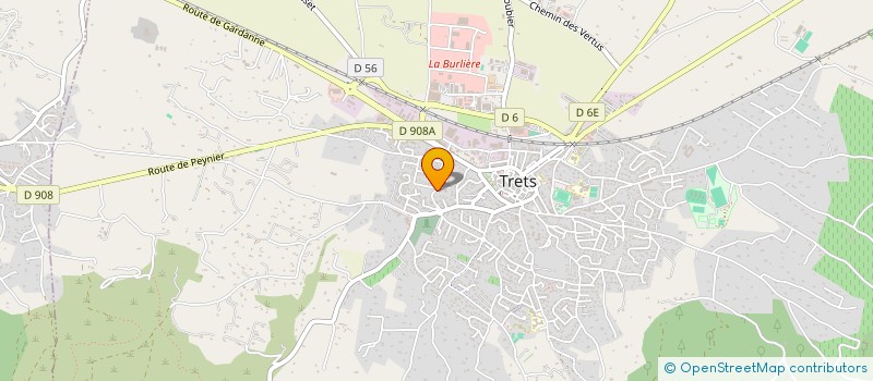 localisation de l'entreprise FRANCE WEB CONNECT à TRETS
