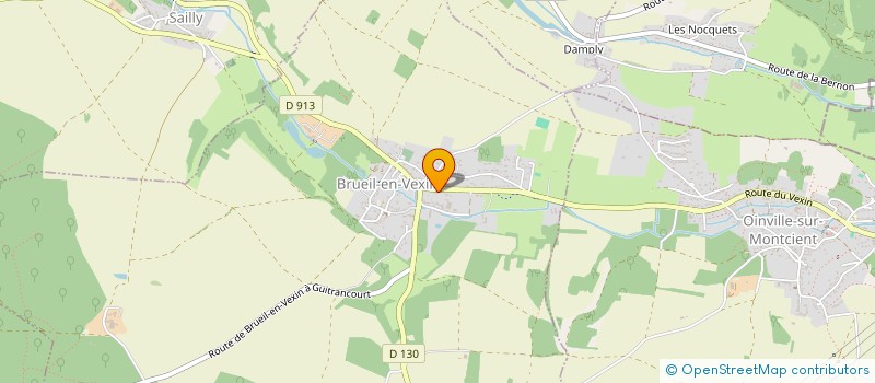 localisation de l'entreprise FRANCE WEB STUDIO  LAINVILLE-EN-VEXIN