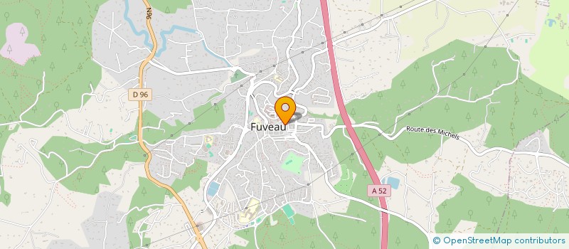 localisation de l'entreprise FRANCE4FANS à FUVEAU