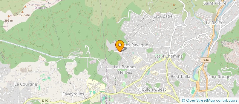 localisation de l'entreprise FRANCEDIFF à TOULON