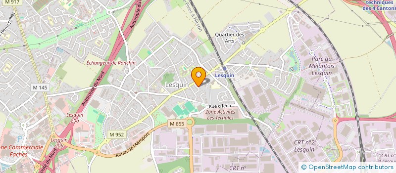 localisation de l'entreprise FRANCEDM à LESQUIN