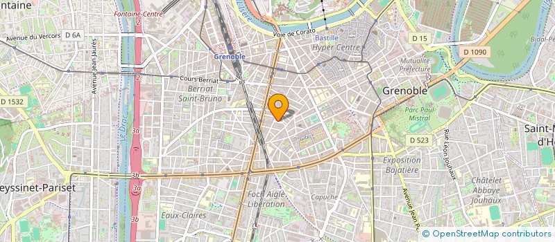 localisation de l'entreprise FRANCEECOENERGY à GRENOBLE