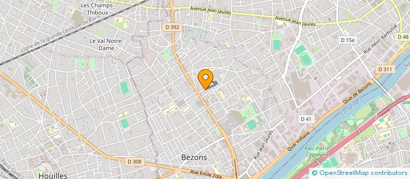 localisation de l'entreprise FRANCEGENWEB  SAINT-ANDRE-DE-CUBZAC