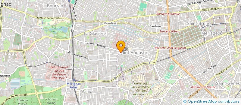 localisation de l'entreprise FRANCEL SAS  BORDEAUX