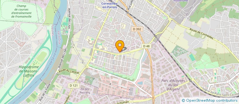 localisation de l'entreprise FRANCELEC à CORMEILLES-EN-PARISIS