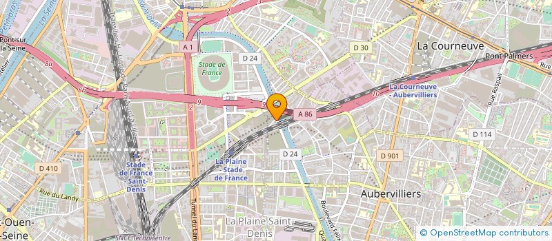 localisation de l'entreprise FRANCELIFT GROUPE FRANCELIFT INT à AUBERVILLIERS