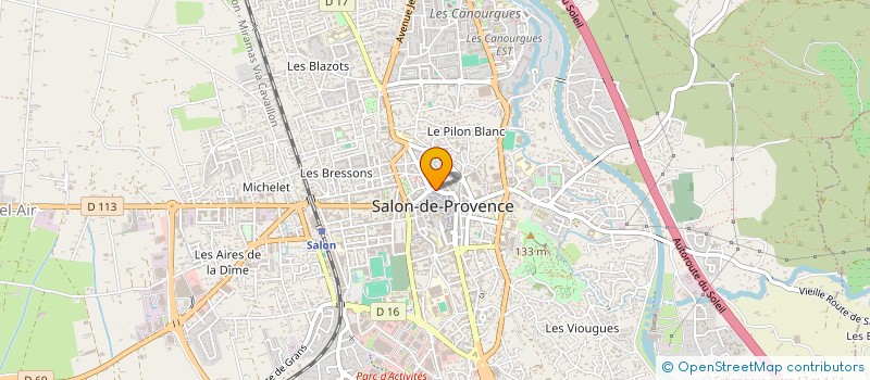 localisation de l'entreprise FRANCELINE à SALON-DE-PROVENCE