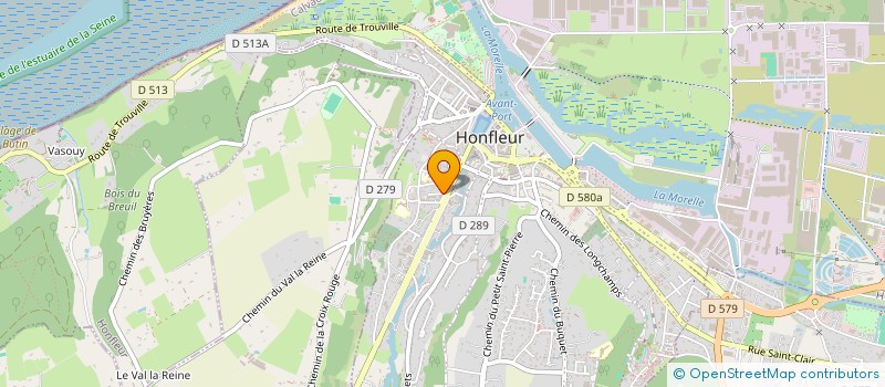 localisation de l'entreprise FRANCELISE à HONFLEUR