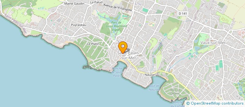 localisation de l'entreprise FRANCELOTS à SAINT-PALAIS-SUR-MER
