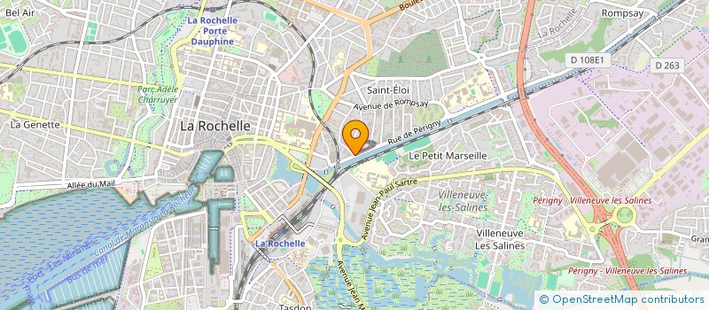 localisation de l'entreprise FRANCEMAD  LA ROCHELLE